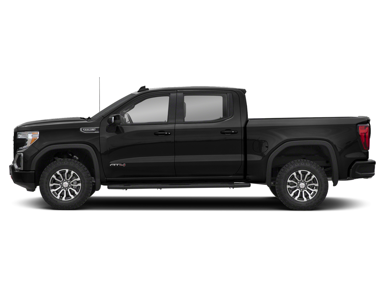 2022 GMC Sierra 1500 Limited 4WD AT4 Crew Cab with Power sunroof, heated/ventilated front leather seats, back-up camera, and signature red AT4 recovery hooks 26,822 miles