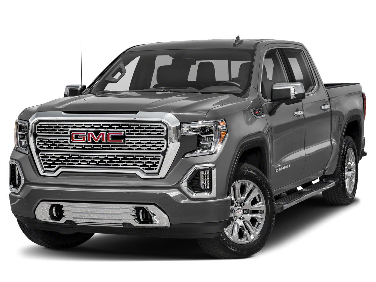 2020 GMC Sierra 1500 4WD Denali Crew Cab with Denali Ultimate, GMC Premium Infotainment with Navigation, Trailering, Bose Premium, Multipro Tailgate, and Multipro Power Steps 60,351 Miles