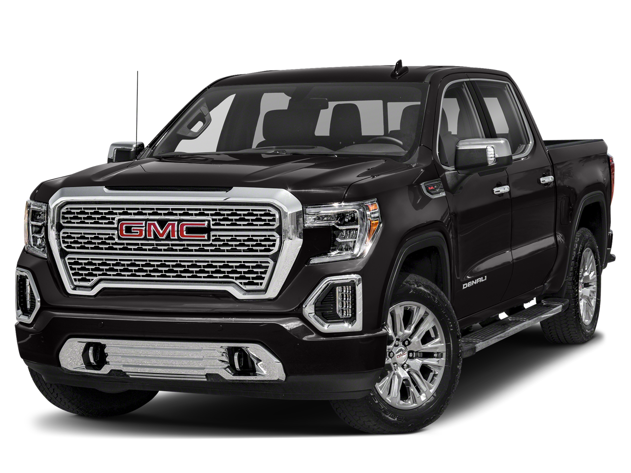 2020 GMC Sierra 1500 4WD Denali Crew Cab with Denali Ultimate, GMC Premium Infotainment with Navigation, Trailering, Bose Premium, Multipro Tailgate, and Multipro Power Steps 60,351 Miles