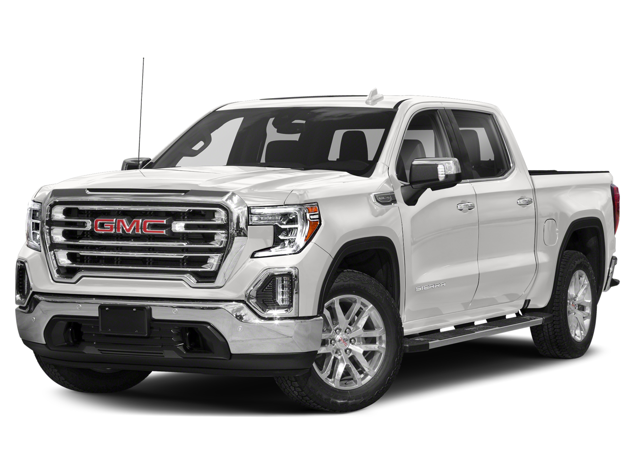 2020 GMC Sierra 1500 4WD SLT Crew Cab with Heated Leather Front Seats and Navigation 75,598 Miles