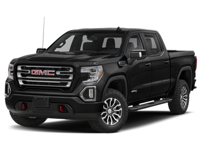 2022 GMC Sierra 1500 Limited 4WD AT4 Crew Cab with Power sunroof, heated/ventilated front leather seats, back-up camera, and signature red AT4 recovery hooks 26,822 miles