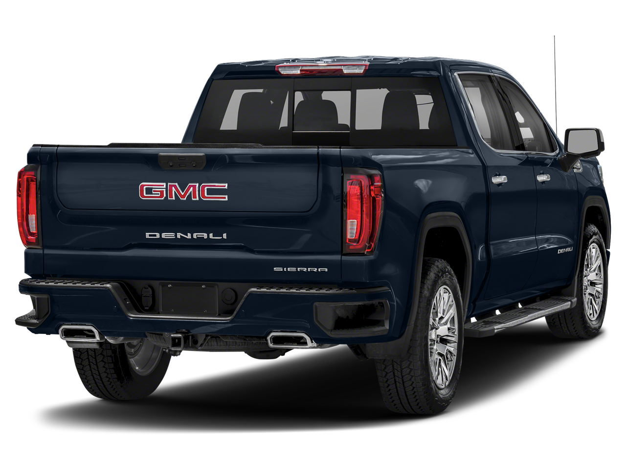 2020 GMC Sierra 1500 4WD Denali Crew Cab with MultiPro Tailgate, Technology, Driver Alert, Bose Premium, Chrome Assist Steps 52,970 Miles