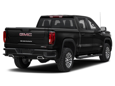 2022 GMC Sierra 1500 Limited 4WD AT4 Crew Cab with Power sunroof, heated/ventilated front leather seats, back-up camera, and signature red AT4 recovery hooks 26,822 miles