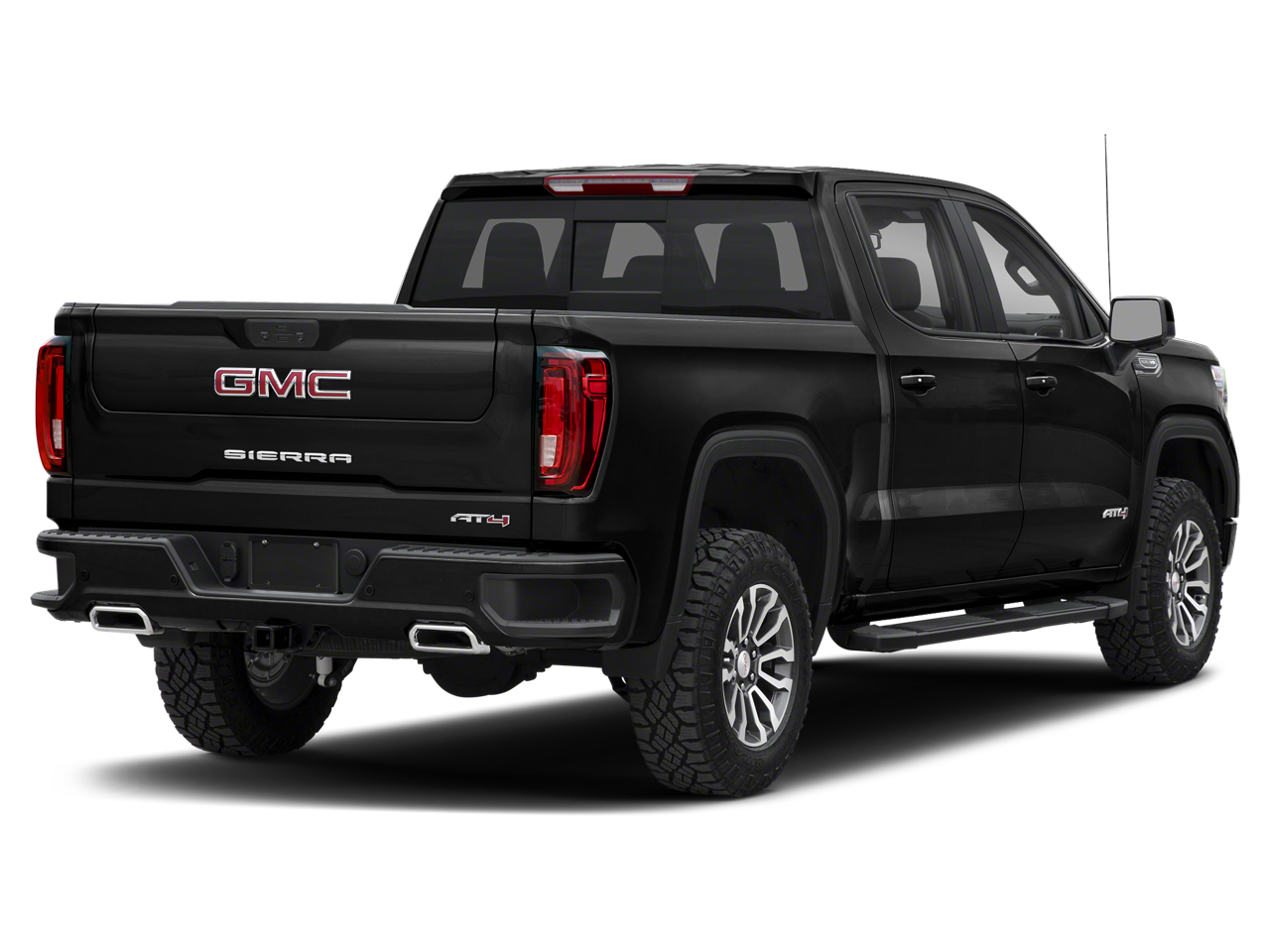 2022 GMC Sierra 1500 Limited 4WD AT4 Crew Cab with Power sunroof, heated/ventilated front leather seats, back-up camera, and signature red AT4 recovery hooks 26,822 miles