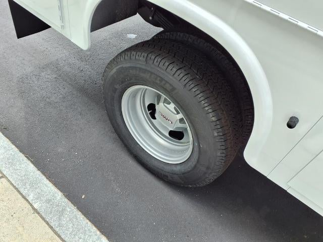 2025 GMC Sierra 3500 HD Chassis Cab 4WD Pro Regular Cab with Knapheide Service Body, Convenience, Upfitter Switch Kit, Rear Camera Kit, and Snow Plow Prep