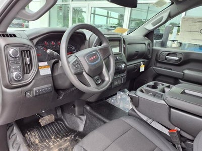 2025 GMC Sierra 3500 HD Chassis Cab 4WD Pro Regular Cab with Knapheide Service Body, Convenience, Upfitter Switch Kit, Rear Camera Kit, and Snow Plow Prep