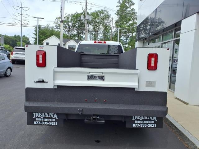 2025 GMC Sierra 3500 HD Chassis Cab 4WD Pro Regular Cab with Knapheide Service Body, Convenience, Upfitter Switch Kit, Rear Camera Kit, and Snow Plow Prep