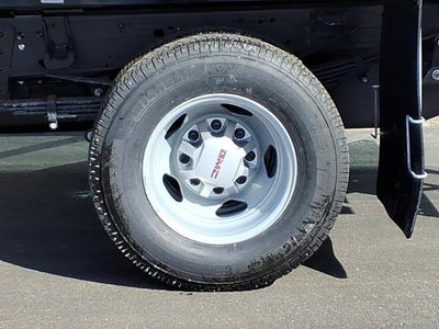 2026 GMC Sierra 3500 HD Chassis Cab 4WD Pro Regular Cab with Convenience, Snow Plow Prep, Roof marker Lamps, Front Recovery Hooks, Chrome Front Bumper, 14,000 Lbs GVWR and Skid Plates