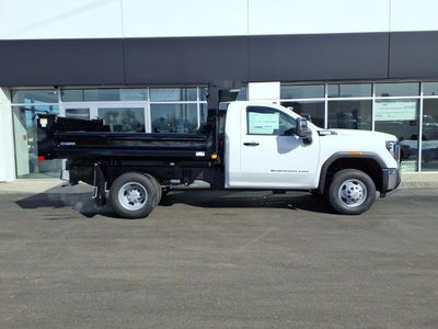 2026 GMC Sierra 3500 HD Chassis Cab 4WD Pro Regular Cab with Convenience, Snow Plow Prep, Roof marker Lamps, Front Recovery Hooks, Chrome Front Bumper, 14,000 Lbs GVWR and Skid Plates