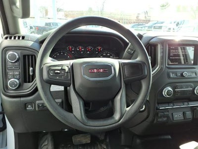 2026 GMC Sierra 3500 HD Chassis Cab 4WD Pro Regular Cab with Convenience, Snow Plow Prep, 14,000 lbs. GVWR, Skid Plates, Chrome Front Bumper, Roof Marker Lamps, and Front Recovery Hooks