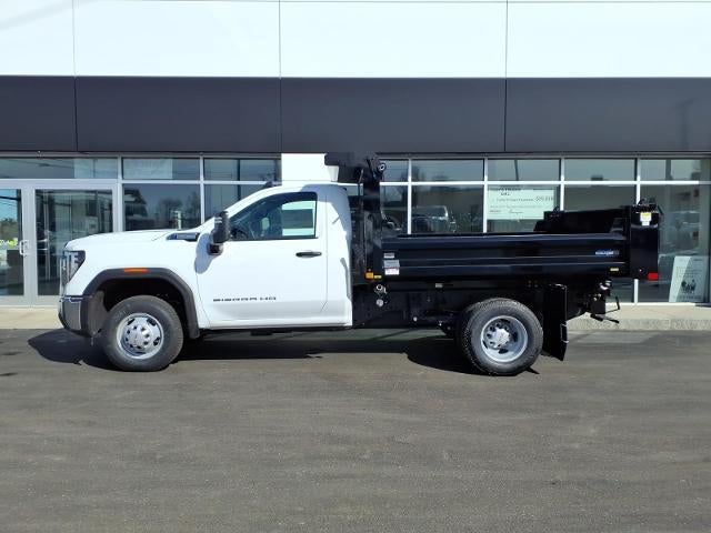 2026 GMC Sierra 3500 HD Chassis Cab 4WD Pro Regular Cab with Convenience, Snow Plow Prep, 14,000 lbs. GVWR, Skid Plates, Chrome Front Bumper, Roof Marker Lamps, and Front Recovery Hooks