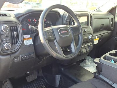 2025 GMC Sierra 3500 HD Chassis Cab 4WD Pro Regular Cab with Duramax with Knapheide Service Body,, Convenience, Roof Marker Lamps, Upfitter Switch Kit, Front Recovery Hooks, and Snow Plow Prep