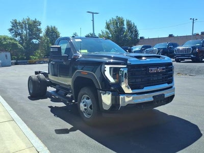 2026 GMC Sierra 3500 HD Chassis Cab 4WD Pro Regular Cab Duramax with Sierra HD Safety, Pro Preferred, Convenience, and Snow Plow Prep