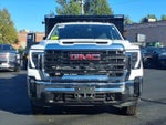 2025 GMC Sierra 3500 HD Chassis Cab 4WD Pro Regular Cab Duramax with DYNAPRO 11' 2/3 yard dump body, Convenience, Snow Plow Prep, Roof Marker Lamps, and GMC Infotainment with Apple Car Play and Android Auto