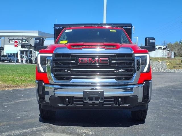 2025 GMC Sierra 3500 HD Chassis Cab 4WD Pro Duramax Crew Cab with Dejana Landscape Body, Convenience, Roof Maker Lamps, Trailering Mirrors, and Snow Plow Prep 14,000 lbs. GVWR