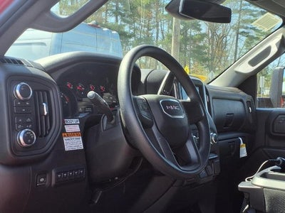 2025 GMC Sierra 3500 HD Chassis Cab 4WD Pro Duramax Crew Cab with Dejana Landscape Body, Convenience, Roof Maker Lamps, Trailering Mirrors, and Snow Plow Prep 14,000 lbs. GVWR