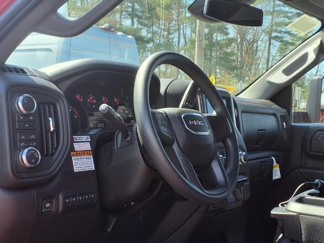 2025 GMC Sierra 3500 HD Chassis Cab 4WD Pro Duramax Crew Cab with Dejana Landscape Body, Convenience, Roof Maker Lamps, Trailering Mirrors, and Snow Plow Prep 14,000 lbs. GVWR