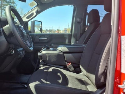 2025 GMC Sierra 3500 HD Chassis Cab 4WD Pro Duramax Crew Cab with Dejana Landscape Body, Convenience, Roof Maker Lamps, Trailering Mirrors, and Snow Plow Prep 14,000 lbs. GVWR