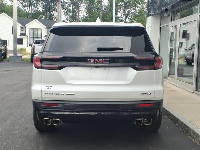 2025 GMC Acadia AWD AT4 with Luxury, Trailering, Panoramic Sunroof, Trailering, Driver Convenience,12 Speaker Bose 6,152 Miles