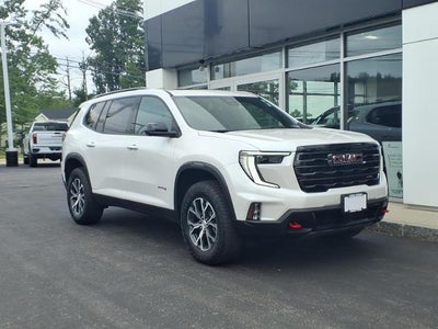 2025 GMC Acadia AWD AT4 with Luxury, Trailering, Panoramic Sunroof, Trailering, Driver Convenience,12 Speaker Bose 6,152 Miles