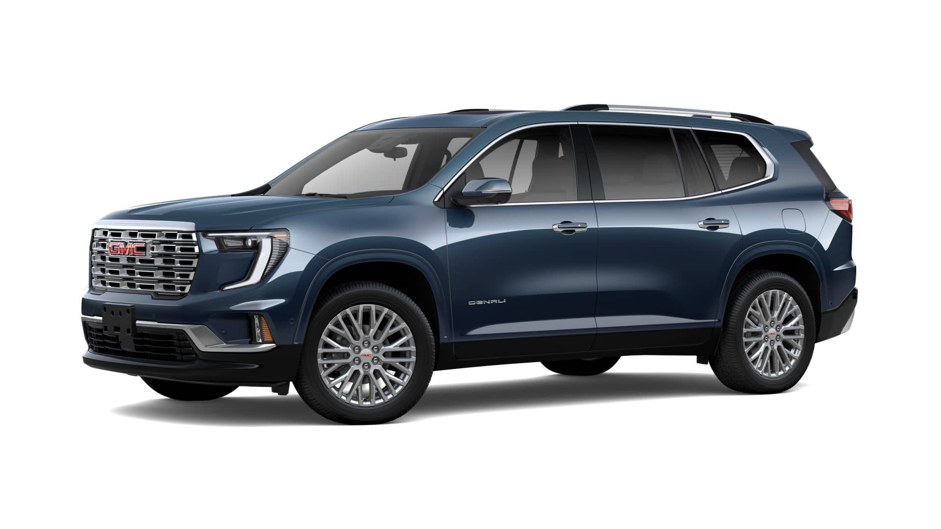 2026 GMC Acadia AWD Denali with Super Cruise, Panoramic Sunroof, 15" premium GMC Infotainment with Google Built-In, Leather, Heated/Ventilated Front Seats, and Trailering