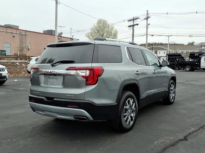 2023 GMC Acadia AWD SLT with Preferred, Dual Skyscape Sunroof, Trailer Hitch, and Acadia Pro Safety 26,248 Miles