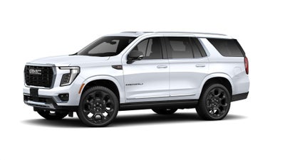 2026 GMC Yukon 4WD Denali with Super Cruise, Assist Steps, Denali Reserve, Power Dual Pane Sunroof, Advance Technology, Max Trailering, Technology, and 16.8" Premium GMC Infotainment