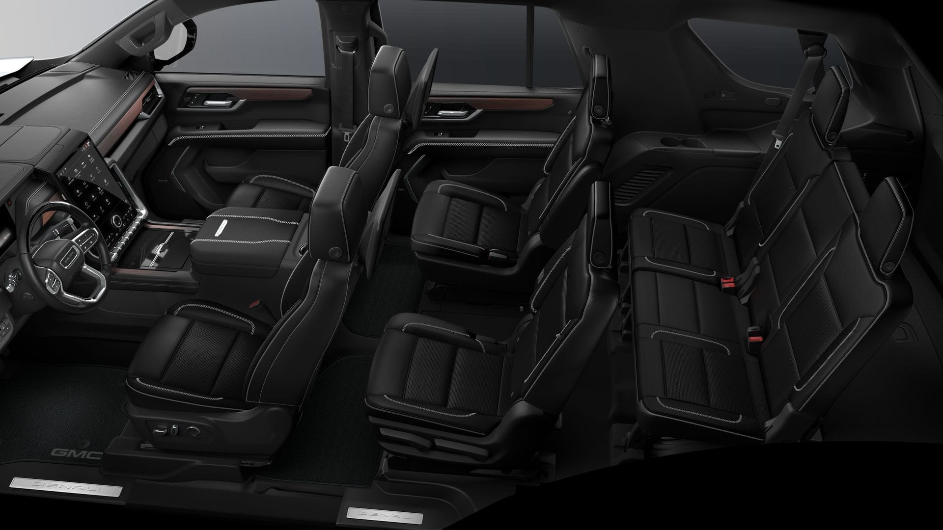 2026 GMC Yukon 4WD Denali with Super Cruise, Assist Steps, Denali Reserve, Power Dual Pane Sunroof, Advance Technology, Max Trailering, Technology, and 16.8" Premium GMC Infotainment