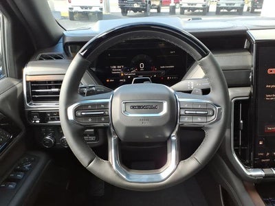 2026 GMC Yukon 4WD Denali with Super Cruise, Denali Reserve, Dual Pane Power Sunroof, Advanced Technology, Max Trailering, Technology, and Theft Deterrent