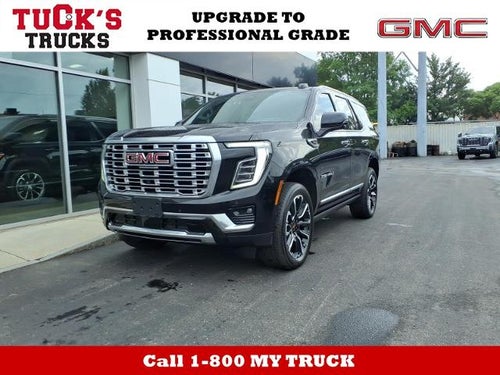 2025 GMC Yukon 4WD Denali with Denali Reserve, Power Dual Pane Sunroof, Assist Steps, Advance Technology, Technology, and Max Trailering 14,709 Miles