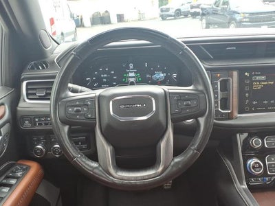 2023 GMC Yukon 4WD Denali Ultimate Duramax with Super Cruise, Power Assist Steps, Panoramic Power Sunroof, and Full Grain Leather 56,611 Miles