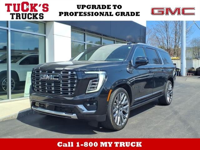 2025 GMC Yukon XL 4WD Denali Ultimate with Super Cruise, Night Vision, Advanced Security, Assist Steps, Leather, 18 Speaker Bose, and Power Panoramic Sunroof 13,986 Miles