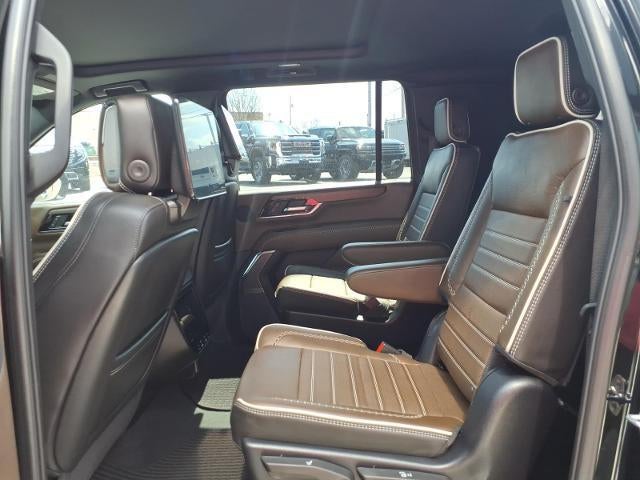 2025 GMC Yukon XL 4WD Denali Ultimate with Super Cruise, Night Vision, Advanced Security, Assist Steps, Leather, 18 Speaker Bose, and Power Panoramic Sunroof 13,986 Miles