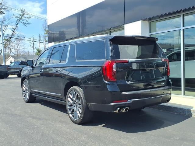 2025 GMC Yukon XL 4WD Denali Ultimate with Super Cruise, Night Vision, Advanced Security, Assist Steps, Leather, 18 Speaker Bose, and Power Panoramic Sunroof 13,986 Miles