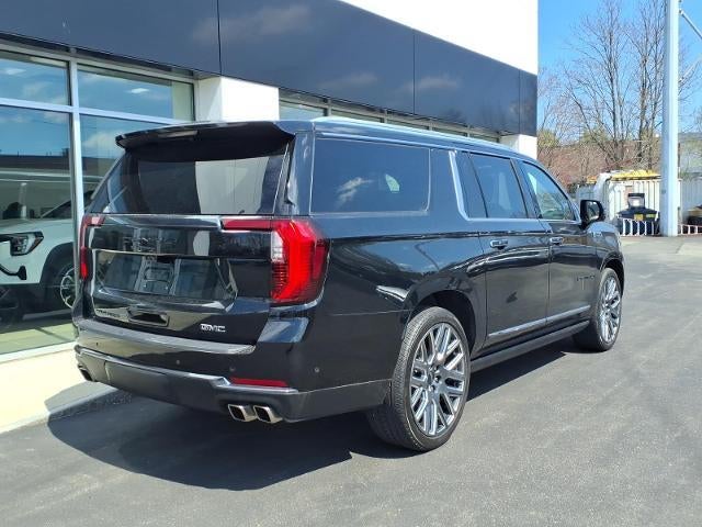 2025 GMC Yukon XL 4WD Denali Ultimate with Super Cruise, Night Vision, Advanced Security, Assist Steps, Leather, 18 Speaker Bose, and Power Panoramic Sunroof 13,986 Miles