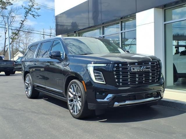 2025 GMC Yukon XL 4WD Denali Ultimate with Super Cruise, Night Vision, Advanced Security, Assist Steps, Leather, 18 Speaker Bose, and Power Panoramic Sunroof 13,986 Miles