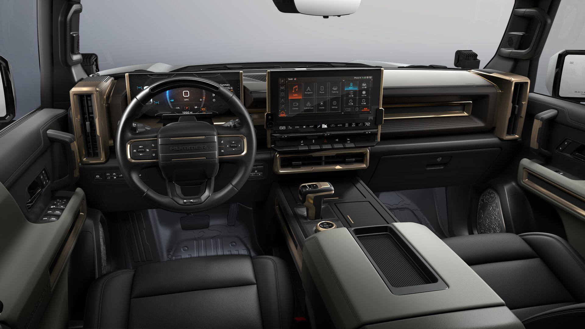 2025 GMC HUMMER EV Pickup e4WD 3X Pickup with Super Cruise, Trailering, GMC MultiPro Tailgate, GMC Infotainment w/Google Built-in, and Infinity Roof