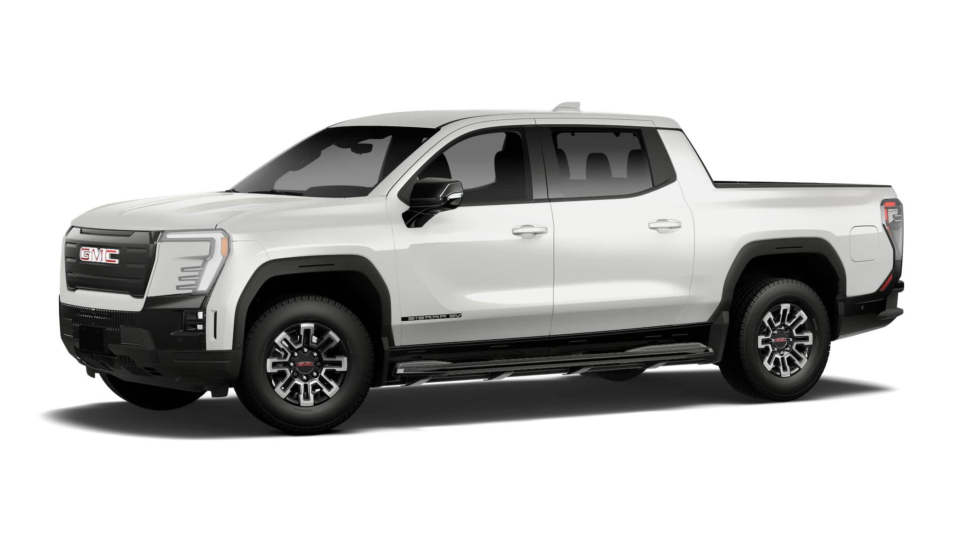 2026 GMC Sierra EV e4wd Elevation Extended Range with MultiPro Tailgate, Navigation, Assist Steps, and 16.8" GMC Infotainment with Google Built-In, Heated Steering Wheel, Inverter with 400W Offboarding, and e-Trunk with Power Hood