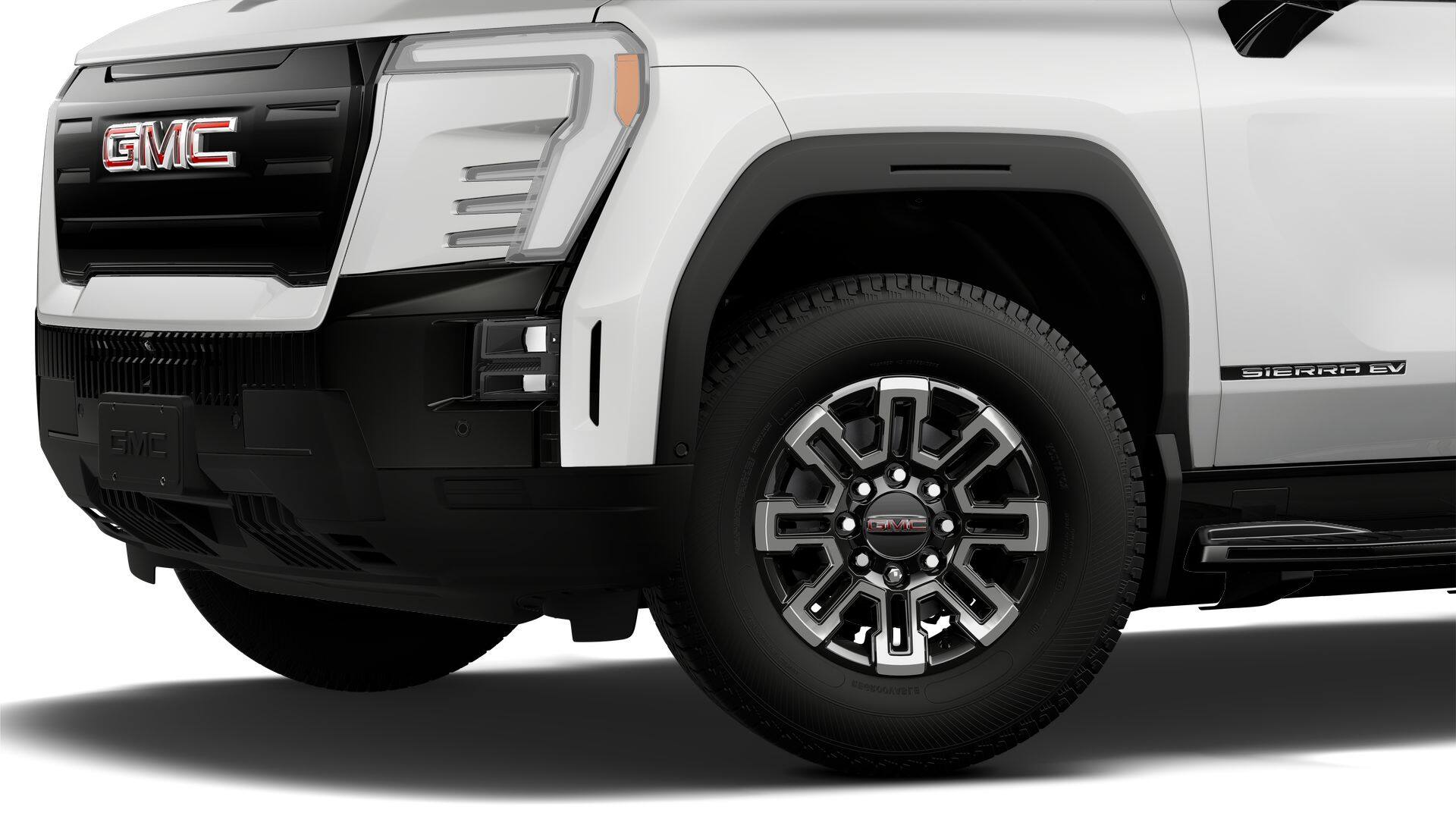 2026 GMC Sierra EV e4wd Elevation Extended Range with MultiPro Tailgate, Navigation, Assist Steps, and 16.8" GMC Infotainment with Google Built-In, Heated Steering Wheel, Inverter with 400W Offboarding, and e-Trunk with Power Hood