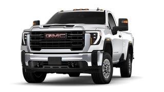 2026 GMC Sierra 2500 HD 4WD Pro Regular Cab Long Box with Convenience, trailering, Skid Plates, Heated Trailering Mirrors, and Snow Plow Prep