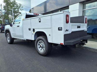 2025 GMC Sierra 3500 HD 4WD Pro Regular Cab with Dejana Service Body, Trailering, Convenience, LED Roof Markers, Heated Trailering Mirrors, and Snow Plow Prep