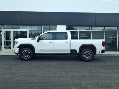 2023 GMC Sierra 2500 HD 4WD AT4 Duramax Crew Cab with AT4 Premium, MultiPro Audio by Kicker, Prograde Trailering, X31 Off-Road Suspension, and AT4 High Clearance Steps 26,853 Miles