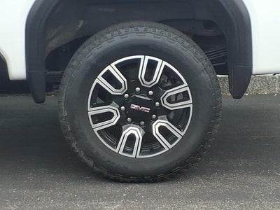 2023 GMC Sierra 2500 HD 4WD AT4 Duramax Crew Cab with AT4 Premium, MultiPro Audio by Kicker, Prograde Trailering, X31 Off-Road Suspension, and AT4 High Clearance Steps 26,853 Miles