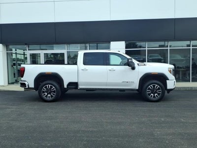 2023 GMC Sierra 2500 HD 4WD AT4 Duramax Crew Cab with AT4 Premium, MultiPro Audio by Kicker, Prograde Trailering, X31 Off-Road Suspension, and AT4 High Clearance Steps 26,853 Miles