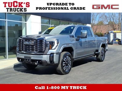 2024 GMC Sierra 2500 HD 4WD Denali Ultimate Duramax with Trailering, Navigation, Gooseneck/5th Wheel, Multipro Tailgate, Heated/Ventilated Front Seats, and Snow Plow Prep 15,568 Miles