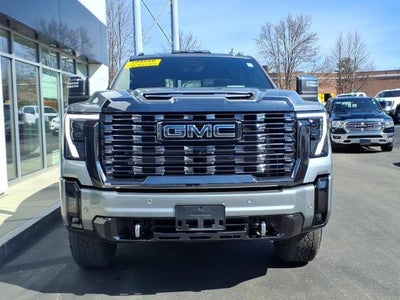 2024 GMC Sierra 2500 HD 4WD Denali Ultimate Duramax with Trailering, Navigation, Gooseneck/5th Wheel, Multipro Tailgate, Heated/Ventilated Front Seats, and Snow Plow Prep 15,568 Miles