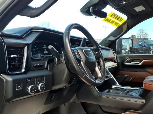 2024 GMC Sierra 2500 HD 4WD Denali Ultimate Duramax with Trailering, Navigation, Gooseneck/5th Wheel, Multipro Tailgate, Heated/Ventilated Front Seats, and Snow Plow Prep 15,568 Miles