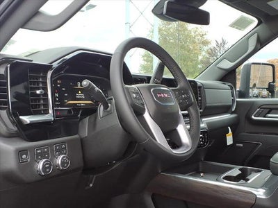 2026 GMC Sierra 2500 HD 4WD SLT Crew Cab with SLT Convenience, SLT Preferred, Trailering, Power Sunroof, Power Assist Steps, X31 Off-Road, Premium GMC Infotainment with Google Built-In, and Snow Plow Prep