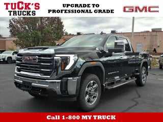 2026 GMC Sierra 2500 HD 4WD SLT Crew Cab with SLT Convenience, SLT Preferred, Trailering, Power Sunroof, Power Assist Steps, X31 Off-Road, Premium GMC Infotainment with Google Built-In, and Snow Plow Prep