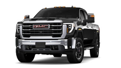 2026 GMC Sierra 2500 HD 4WD SLT Crew Cab with SLT Convenience, SLT Preferred, Trailering, Power Sunroof, Power Assist Steps, X31 Off-Road, Premium GMC Infotainment with Google Built-In, and Snow Plow Prep
